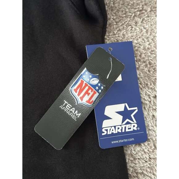 Starter NFL Official Minnesota Vikings Hoodie Black Men Size XL New - Picture 5 of 11